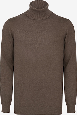 Pull-over Felix Hardy en marron : devant