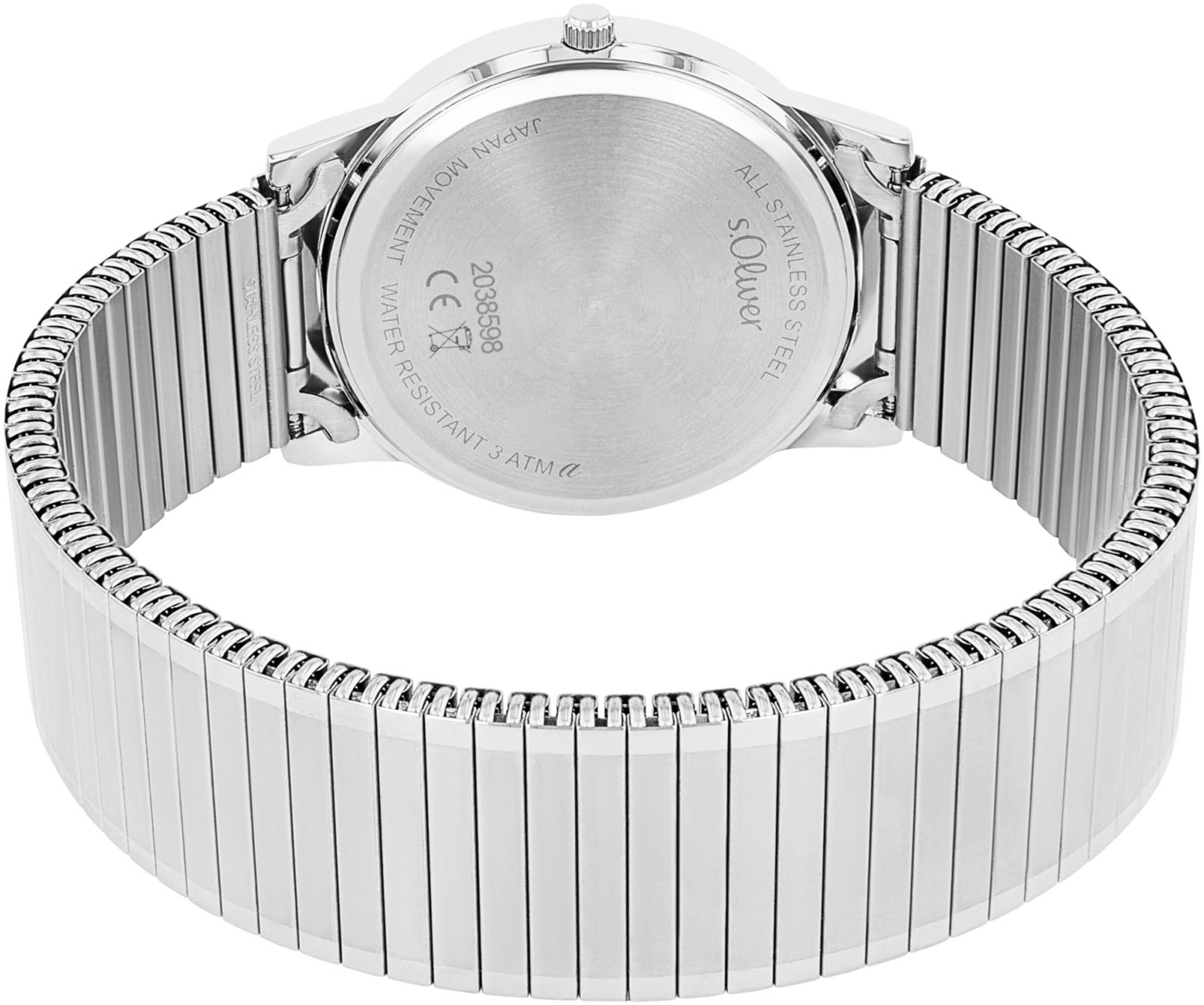 s.Oliver Analog Watch in Silver
