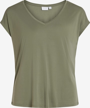 VILA Shirt 'VIModala' in Groen: voorkant