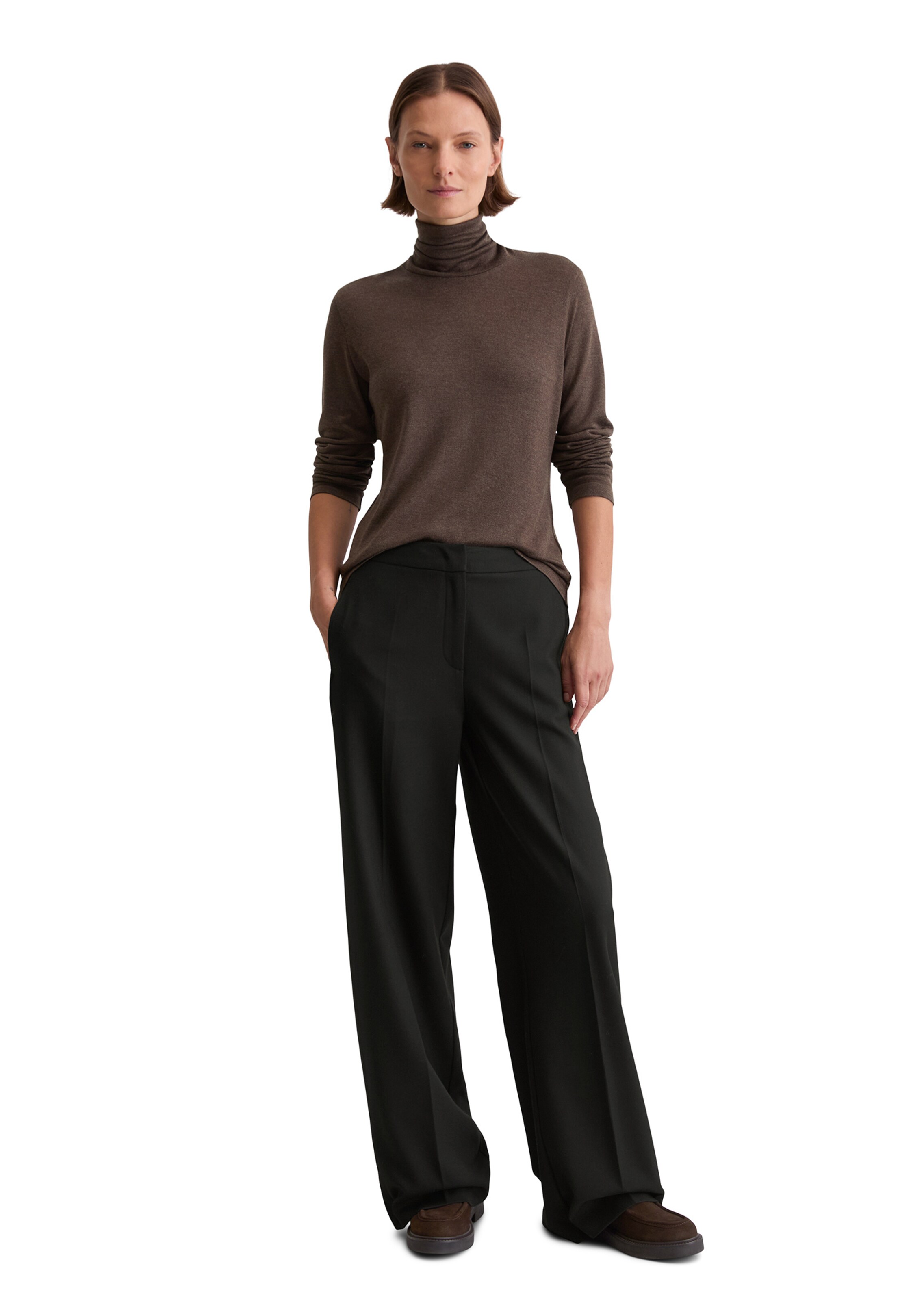 Marc O'Polo Shirt in Brown