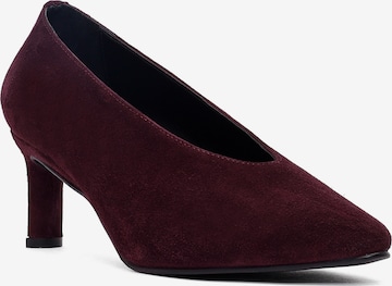 Escarpins Derimod en rouge : devant