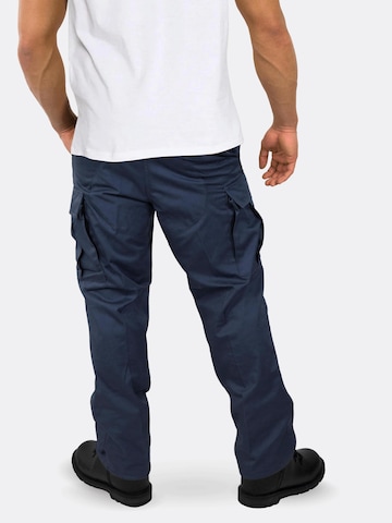 Regular Pantalon outdoor 'Trooper' normani en bleu