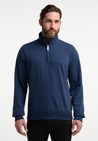 DreiMaster Maritim Sweatshirt 'Bridgeport' in Blauw: voorkant