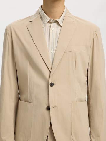 SELECTED - Ajuste regular Chaqueta saco en beige
