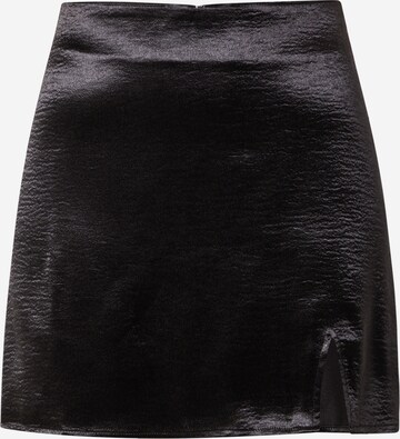 Gina Tricot - Falda 'Minky' en negro: frente