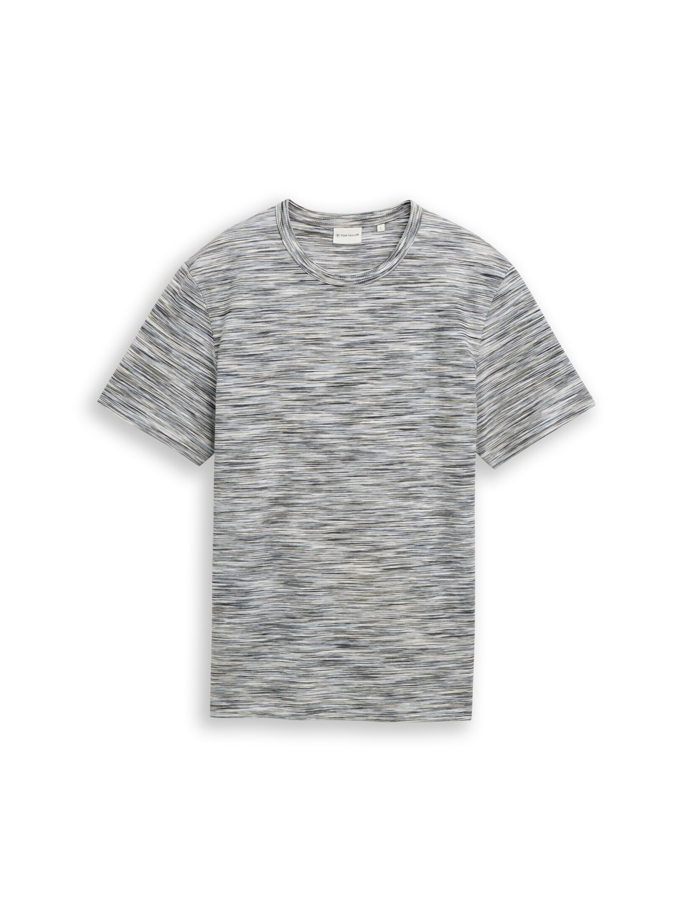 T-Shirt TOM TAILOR en mélange de couleurs : devant