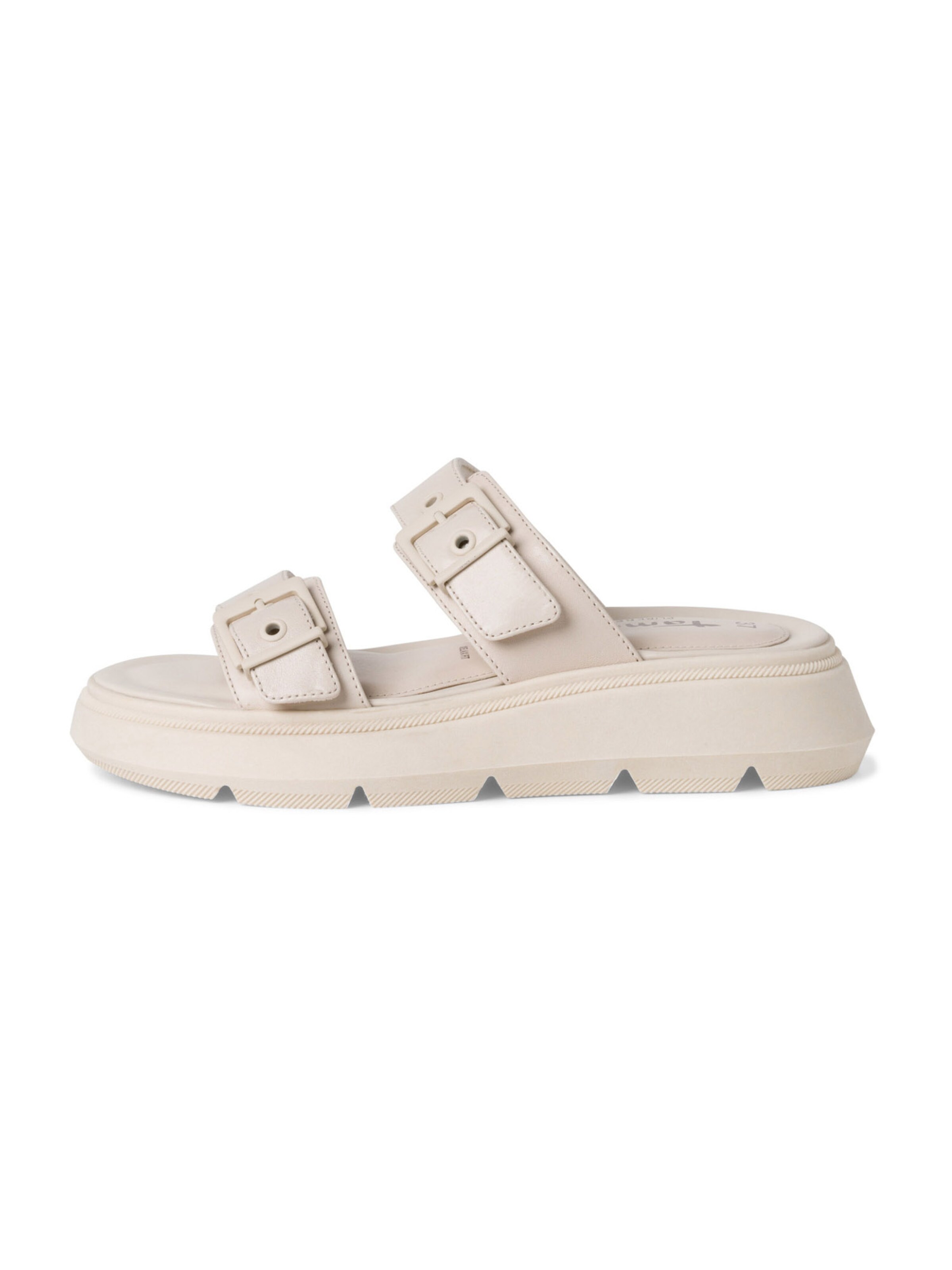 Frauen Sandalen TAMARIS Pantolette in Beige - MC72881 Frauen Sandalen TAMARIS Pantolette in Beige - MC72881