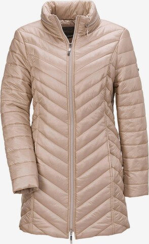 Goldner Übergangsjacke in Beige: predná strana