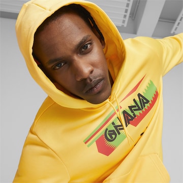 PUMA Athletic Sweatshirt 'Ghana' in Yellow