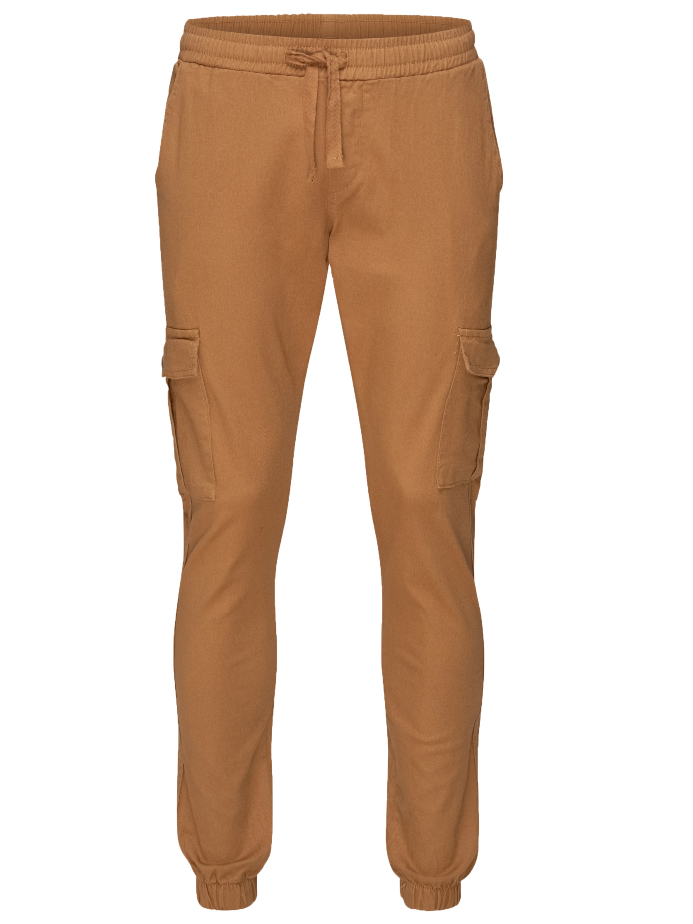 Rock Creek Tapered Cargohose in Beige: Vorderseite