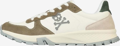 Scalpers Platform trainers 'Bono' in Beige / Green / Khaki / White, Item view