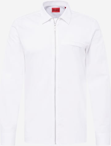 HUGO Skjorta i vit: framsida