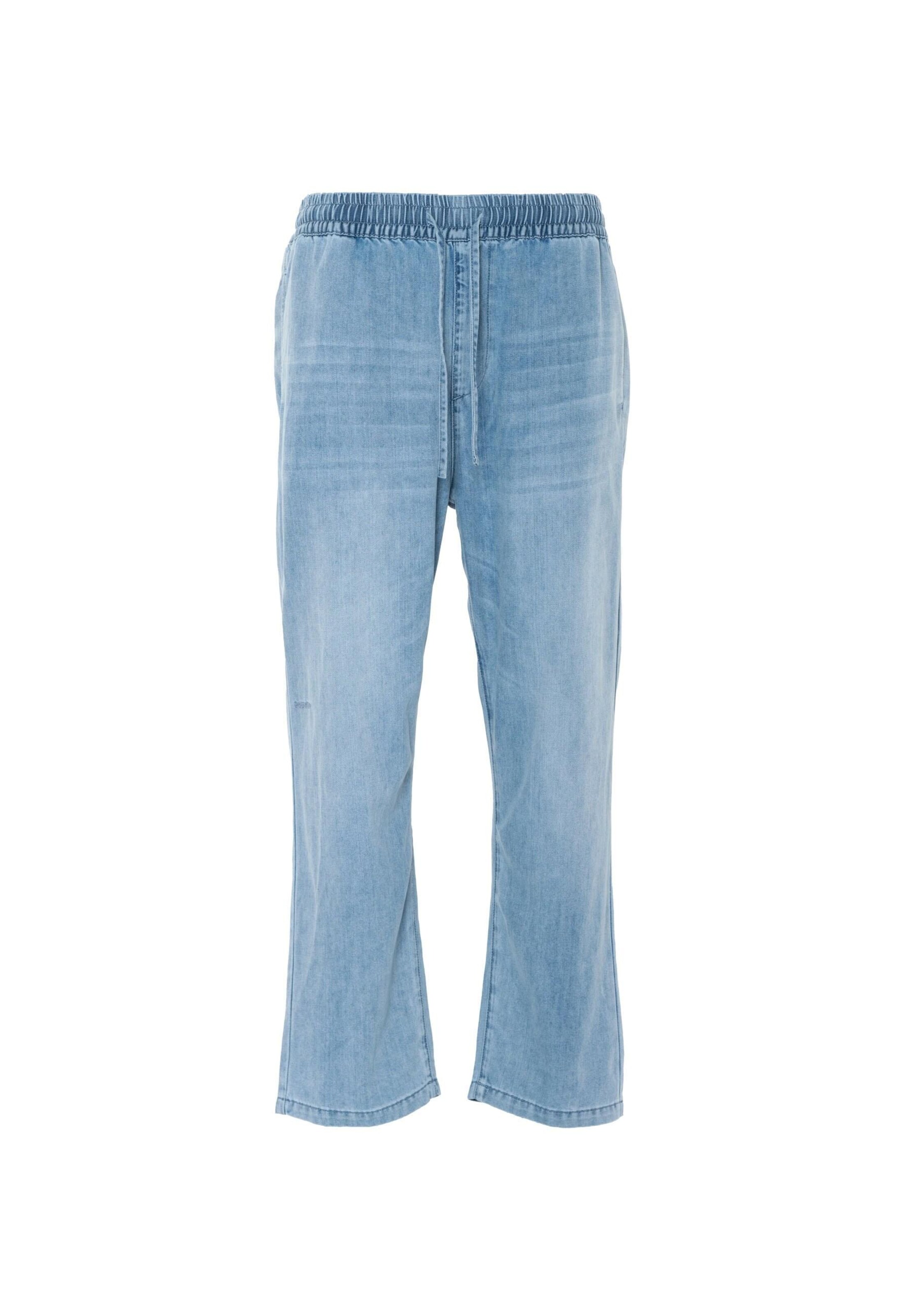 Elias Rumelis Loosefit Jeans 'Damian' in Blau: Vorderseite