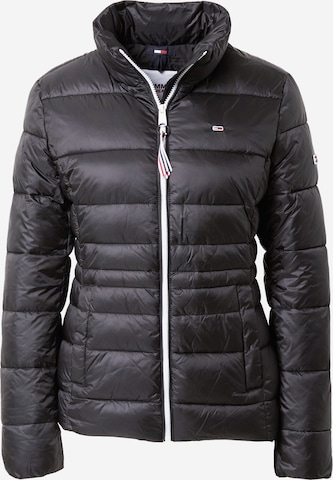 Tommy Jeans Between-Season Jacket in Black: front