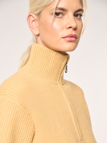 ABOUT YOU x Laura Giurcanu Sweater 'Tessa' in Beige