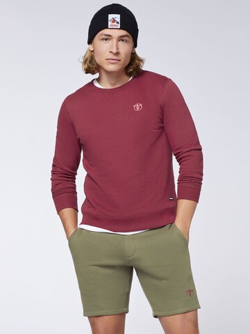 CHIEMSEE Regular Fit Sweatshirt in Rot: predná strana