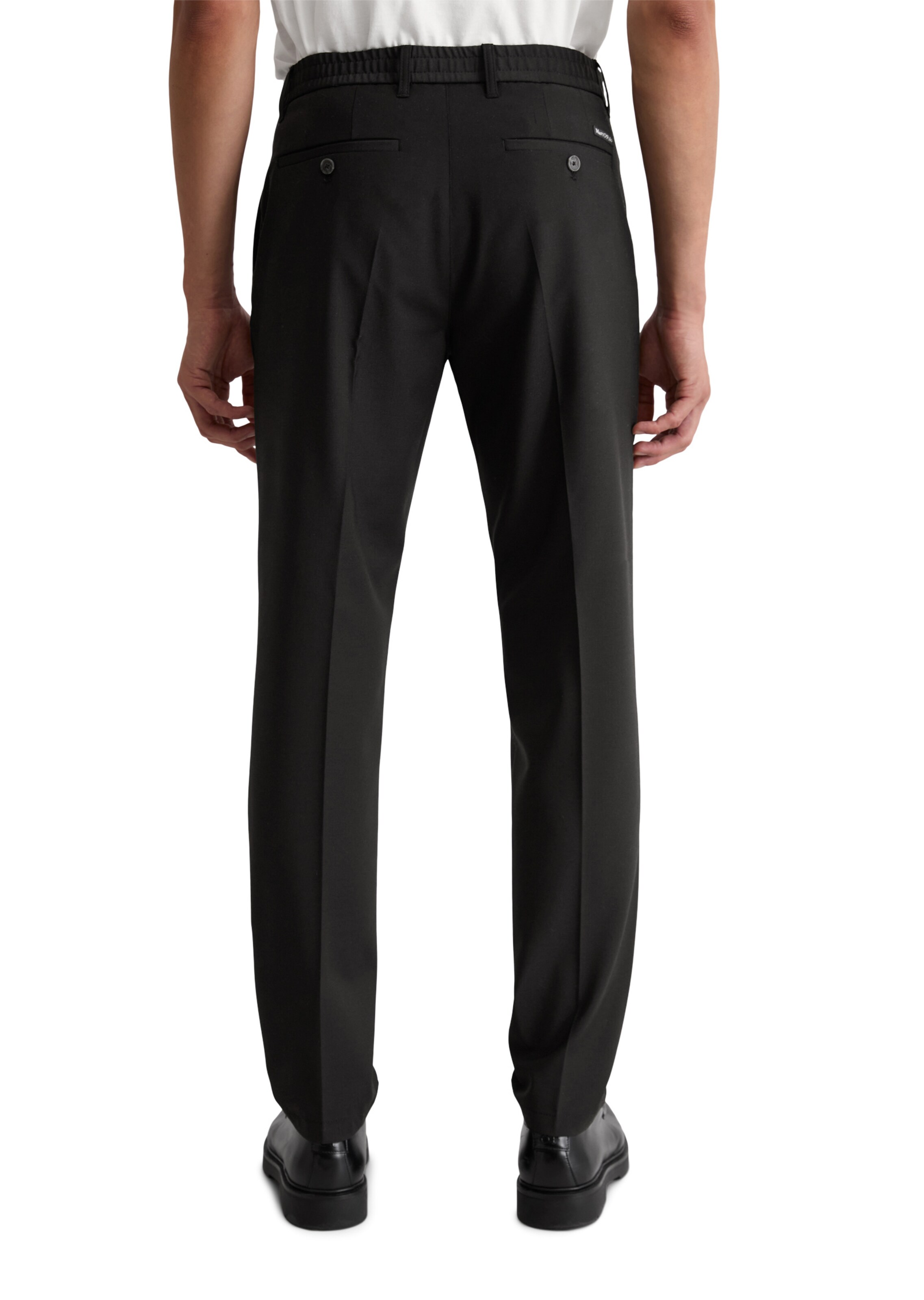 Marc O'Polo Slim fit Trousers in Black