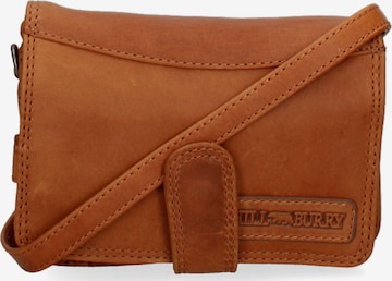 HILL BURRY Umhängetasche in Braun: Vorderseite