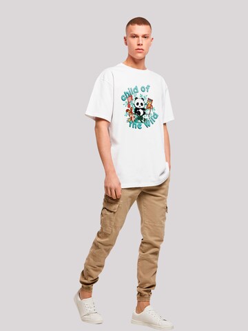 F4NT4STIC Shirt 'Heroes of Childhood Tao Tao Child Of The Wild' in Weiß