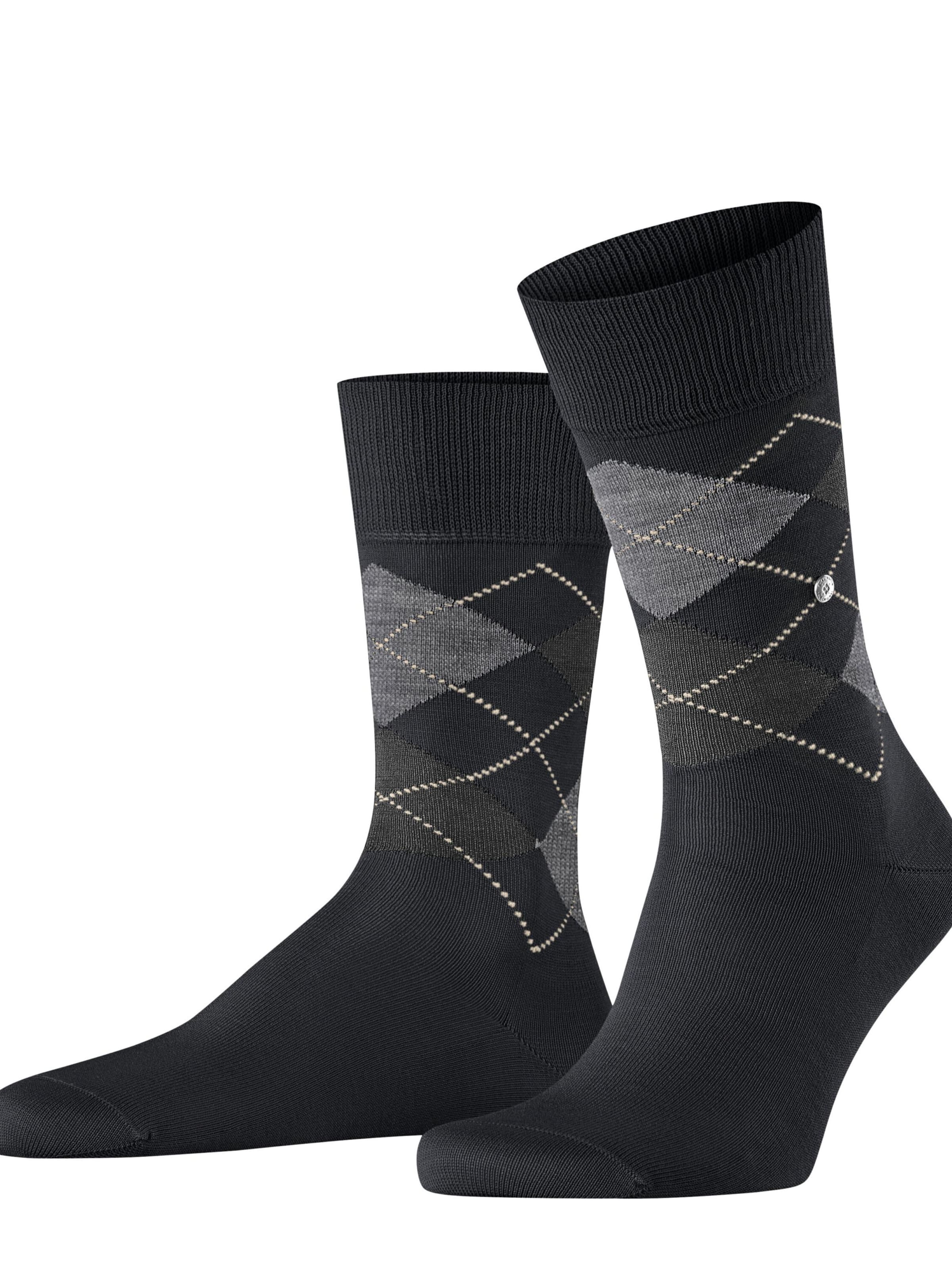 BURLINGTON Socks 'Manchester' in Black: front