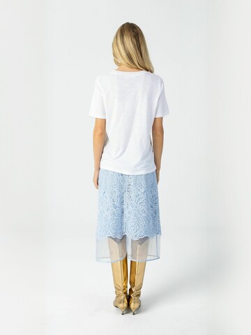Coster Copenhagen Top ' Beaded ' in Wit