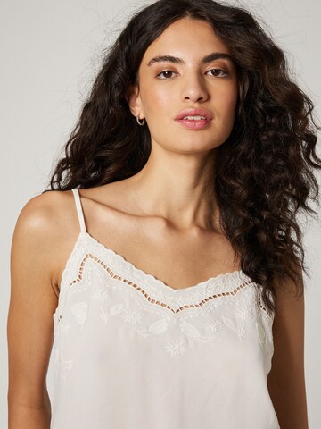 Guido Maria Kretschmer Women - Top 'Sila' en blanco