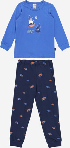 SCHIESSER Pajamas in Blue: front