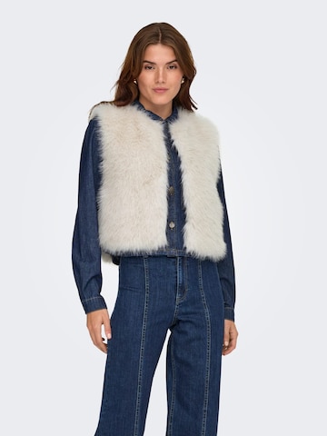 Gilet 'JDYOra' JDY en beige : devant