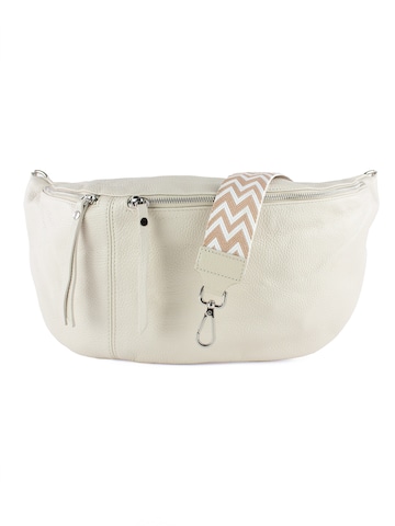 lePelou Gürteltasche 'MILANO' in Beige: Vorderseite