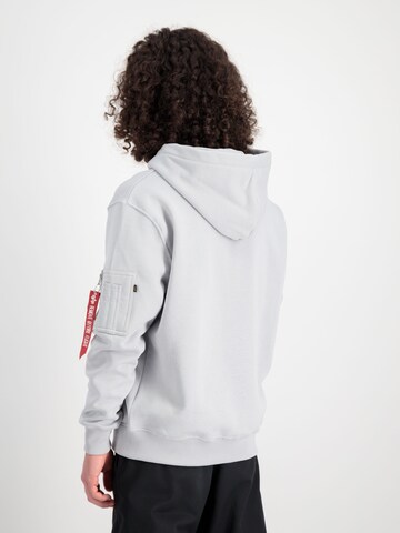 ALPHA INDUSTRIES Sweatshirt 'Alpha PP' in Grey