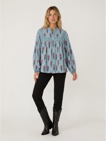 Miss June Blouse 'Lauriane' in Blue