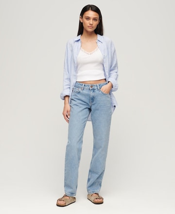 Superdry Regular Jeans in Blau