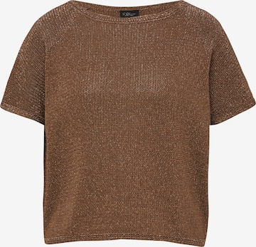Pull-over s.Oliver BLACK LABEL en marron : devant