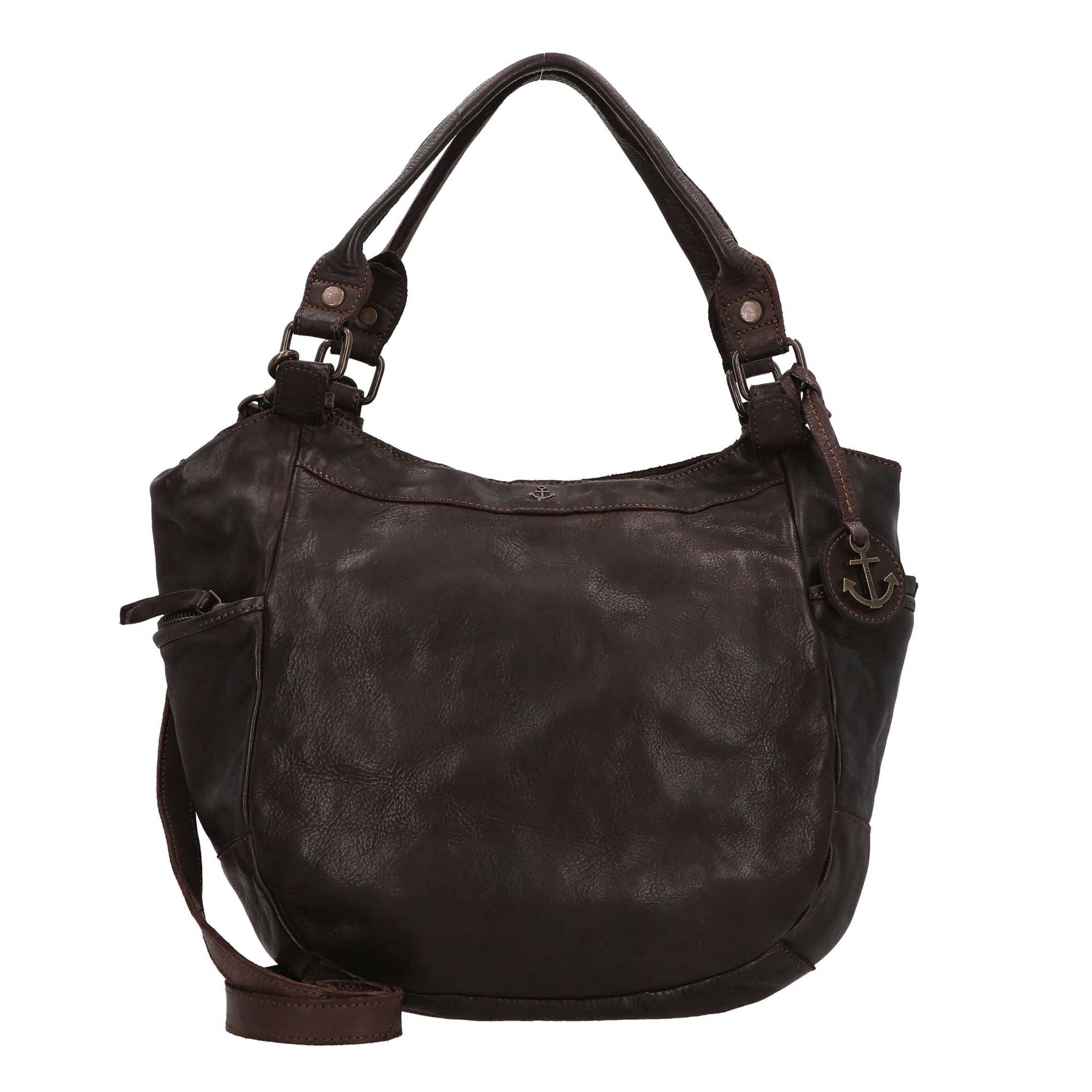 Harbour 2nd Schoudertas in Bruin: voorkant