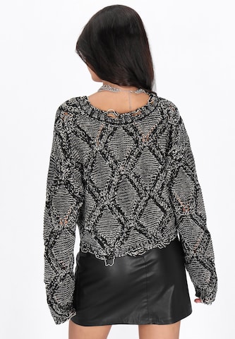 Pull-over myMo ROCKS en gris