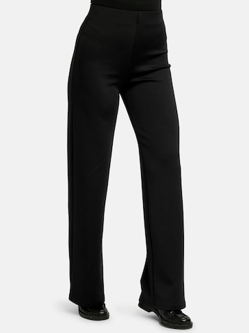 Liberte Essentiel Normální Kalhoty ' HENNE ' – černá: přední strana