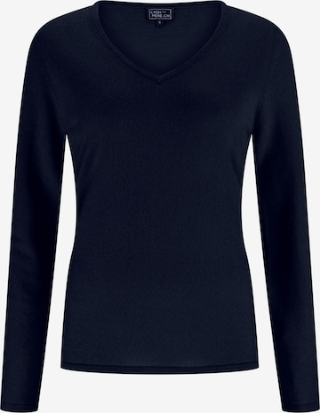 Pullover di CASH-MERE.CH in blu: frontale