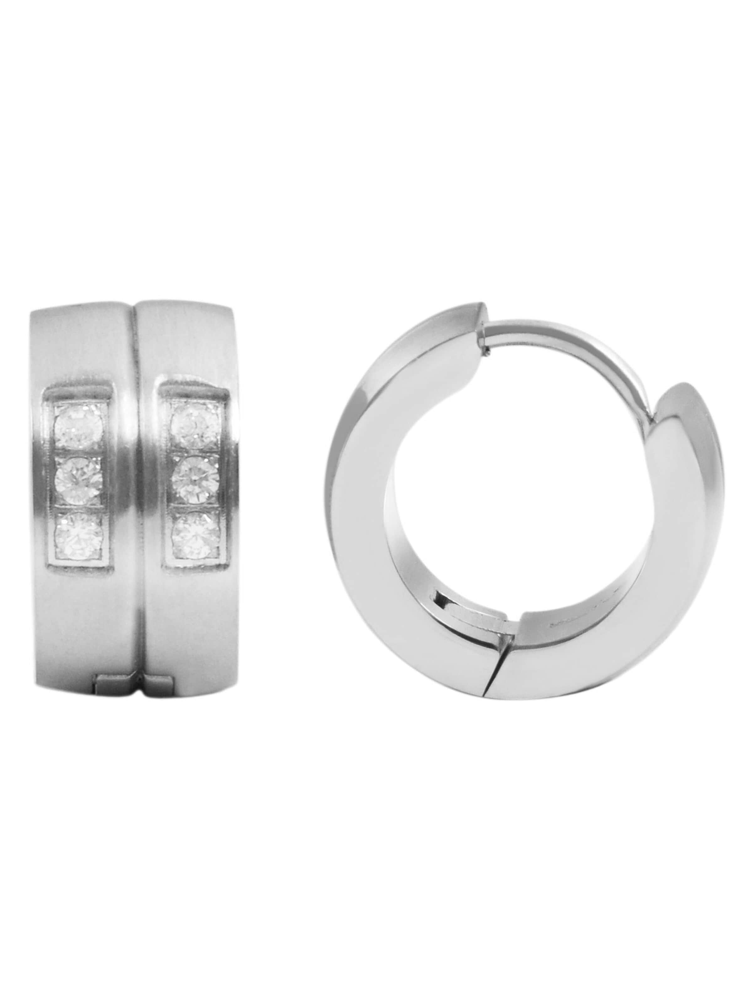 Akzent Earrings 'Hennesa, silberfarbig, langlebig' in Silver