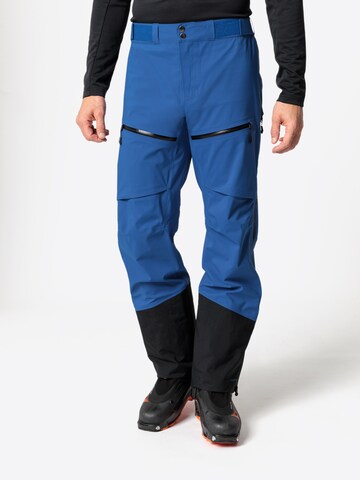 VAUDE Regular Outdoorbroek 'Monviso' in Blauw: voorkant