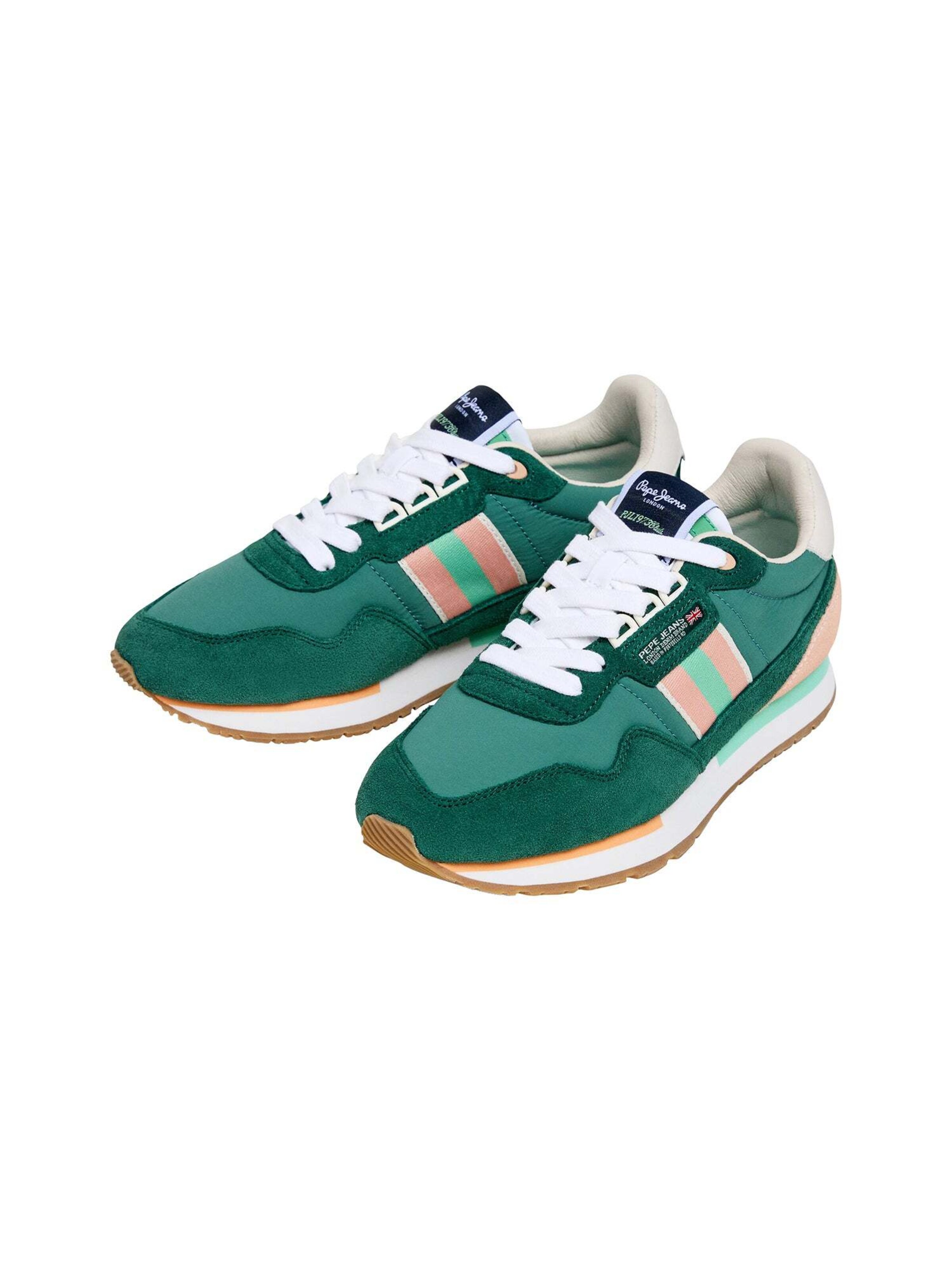 Pepe Jeans Sneakers laag 'AIDEN TAPE' in Groen