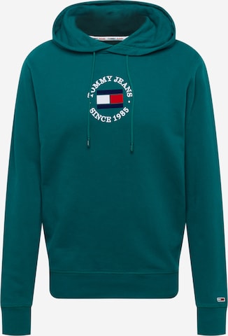 TOMMY HILFIGER Mikina – zelená: přední strana