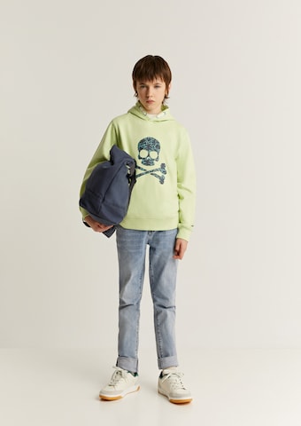 Scalpers Sweatshirt in Blauw: voorkant