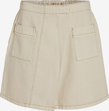 VILA - Falda 'Tenna' en beige: frente