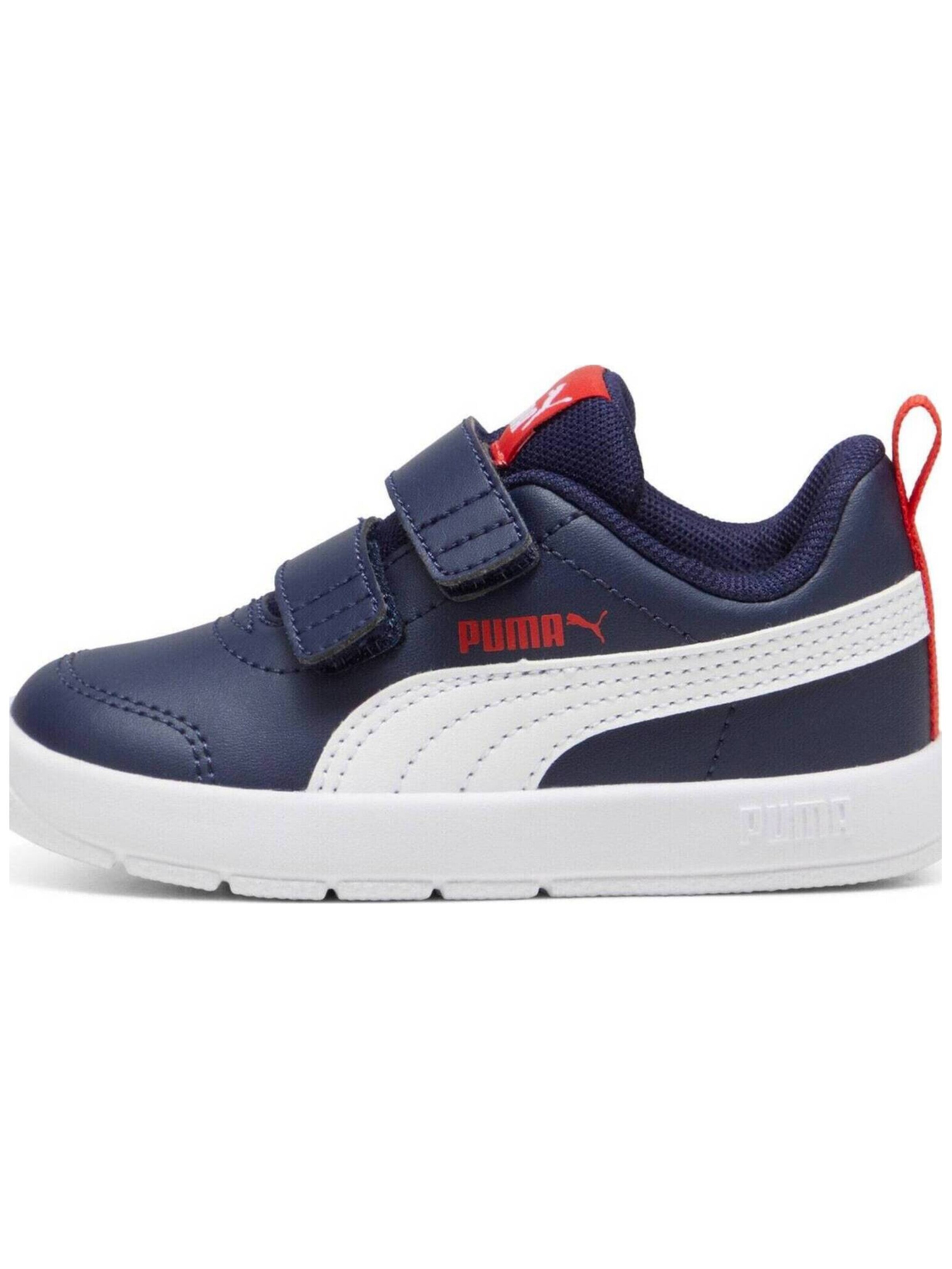 PUMA Sportschuh 'Puma Courtflex V3 V Inf'‌ in Blau: Vorderseite