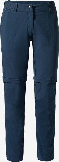 VAUDE Outdoorbroek 'Farley' in de kleur Donkerblauw, Productweergave