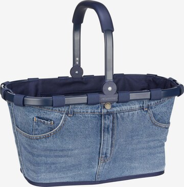 REISENTHEL Box/Basket 'carrybag frame jeans' in Blue: front