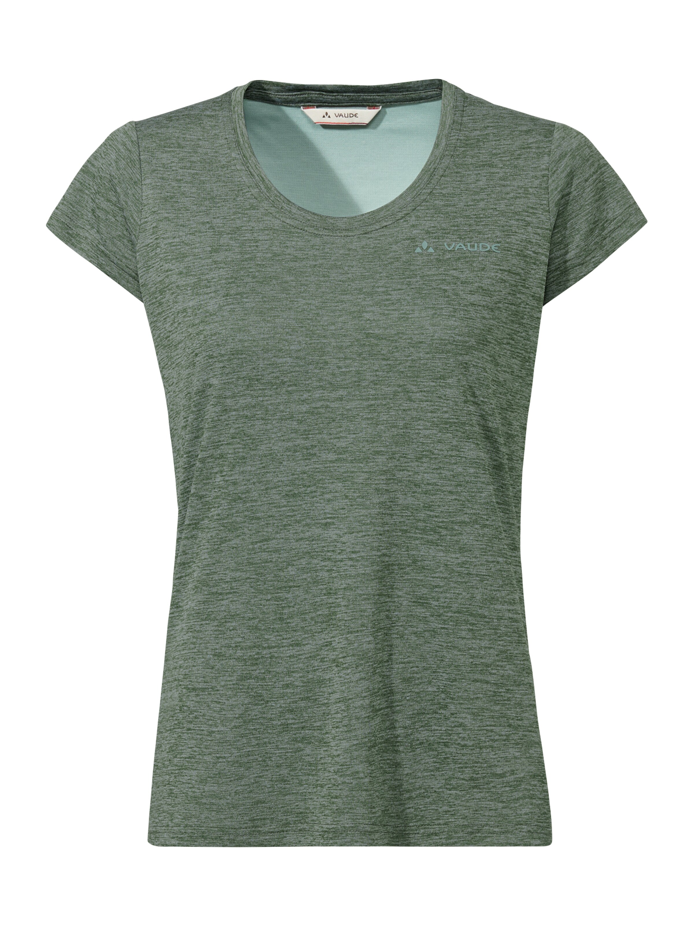 VAUDE Functioneel shirt 'Ossola' in Groen: voorkant