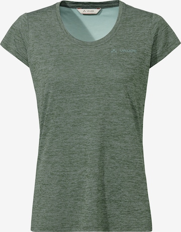 VAUDE Functioneel shirt 'Ossola' in Groen: voorkant