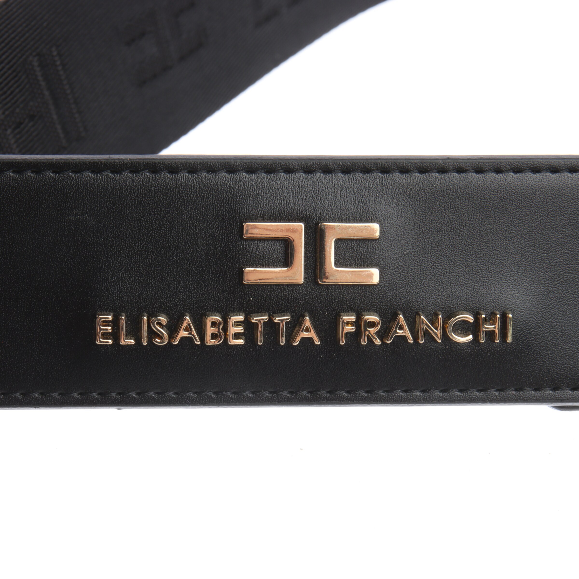 Elisabetta Franchi Gürtel S in Schwarz