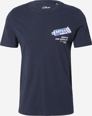s.Oliver T-Shirt in Blau: Vorderseite